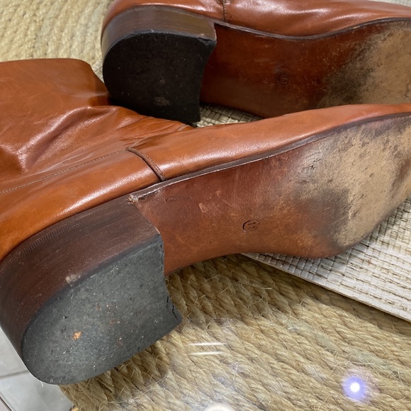 MENS LEATHER BOOTS WITH ZIPPER VERY soft leather. - Picture 13 of 16